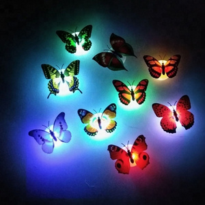 LED Light Up Wall Butterfly Sticker