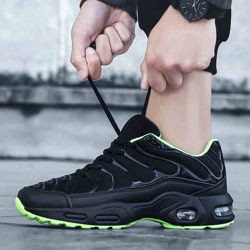 Air cushion sports shoes manufacturer fashion zapatos deportivos custom sneakers men's casual shoes