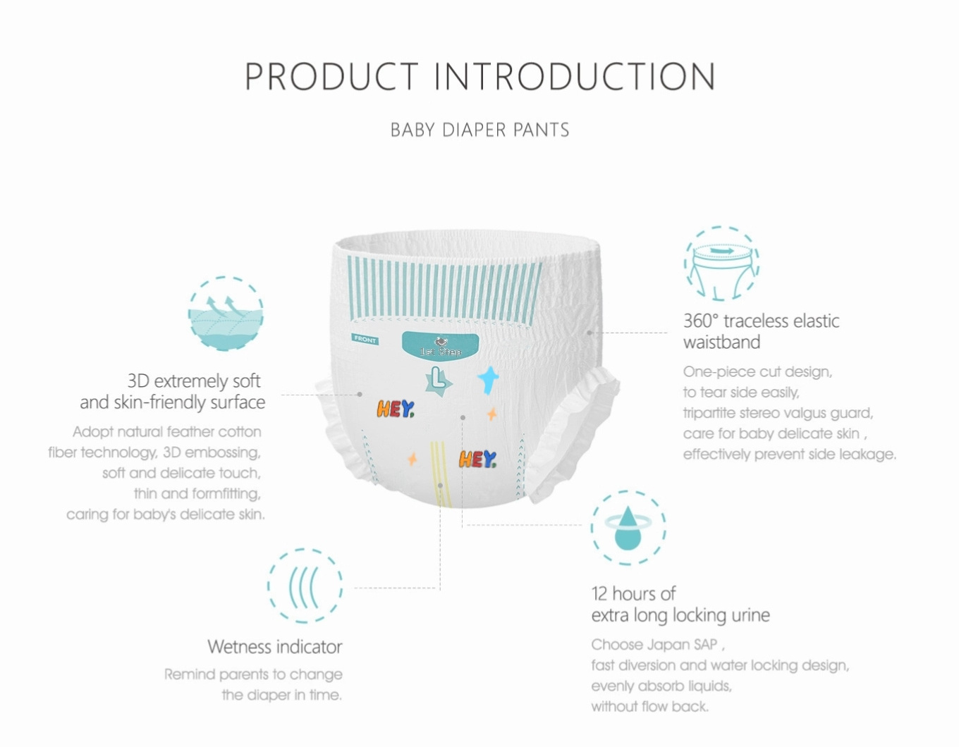 Baby Diapers Pants Wholesalers In Dubai China supplier Shipment In Pallets