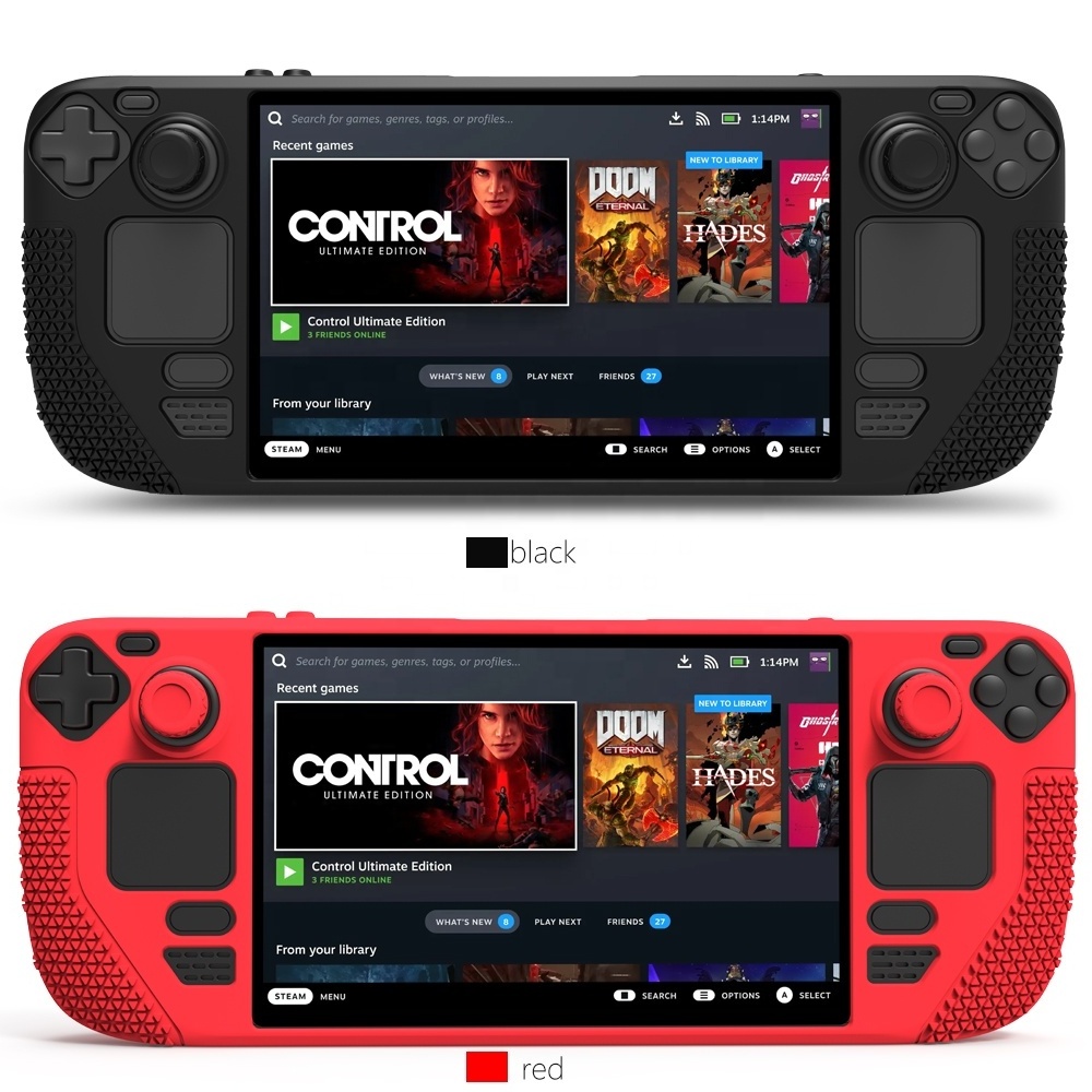 Steam Deck Silicone Case | Protective Skin Cover Console Shell Game Accessories For Steam Deck Console