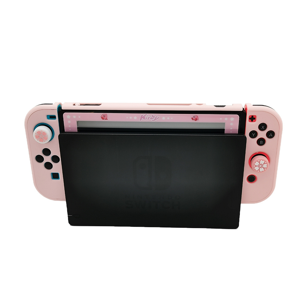 Custom Gradient Color Case For Nintendo Switch Oled | Kawaii Tpu Cover Adapt To Nintendo Switch Console