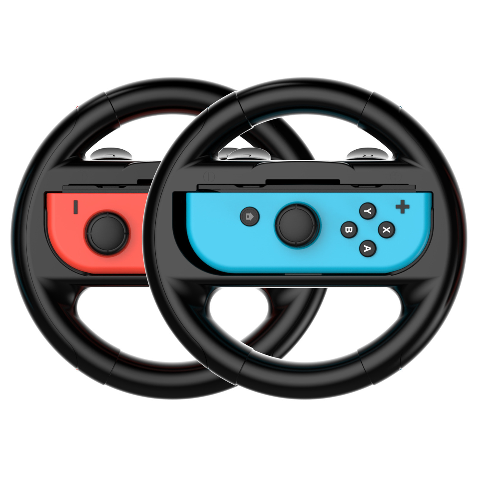 Game Steering Racing Wheel Grip For Nintendo Switch Joycons Adapt To NS/OLED Game