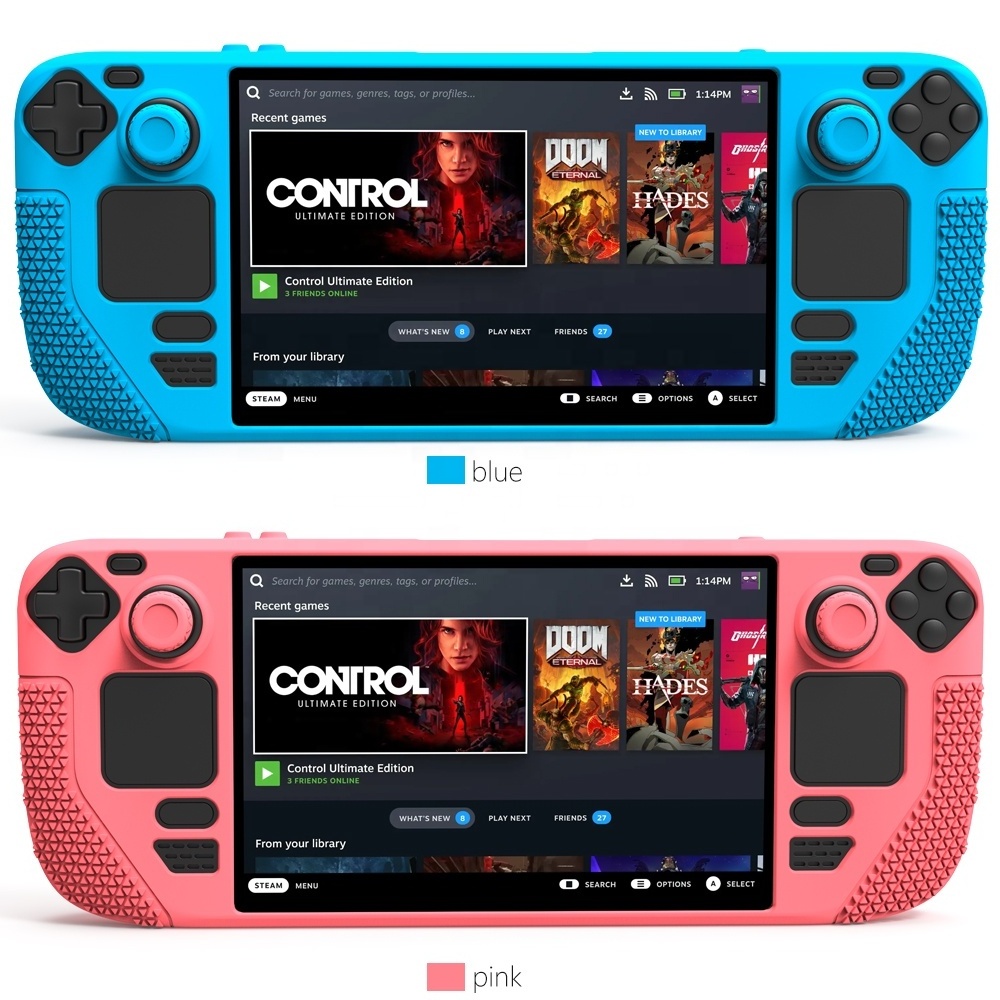 Steam Deck Silicone Case | Protective Skin Cover Console Shell Game Accessories For Steam Deck Console