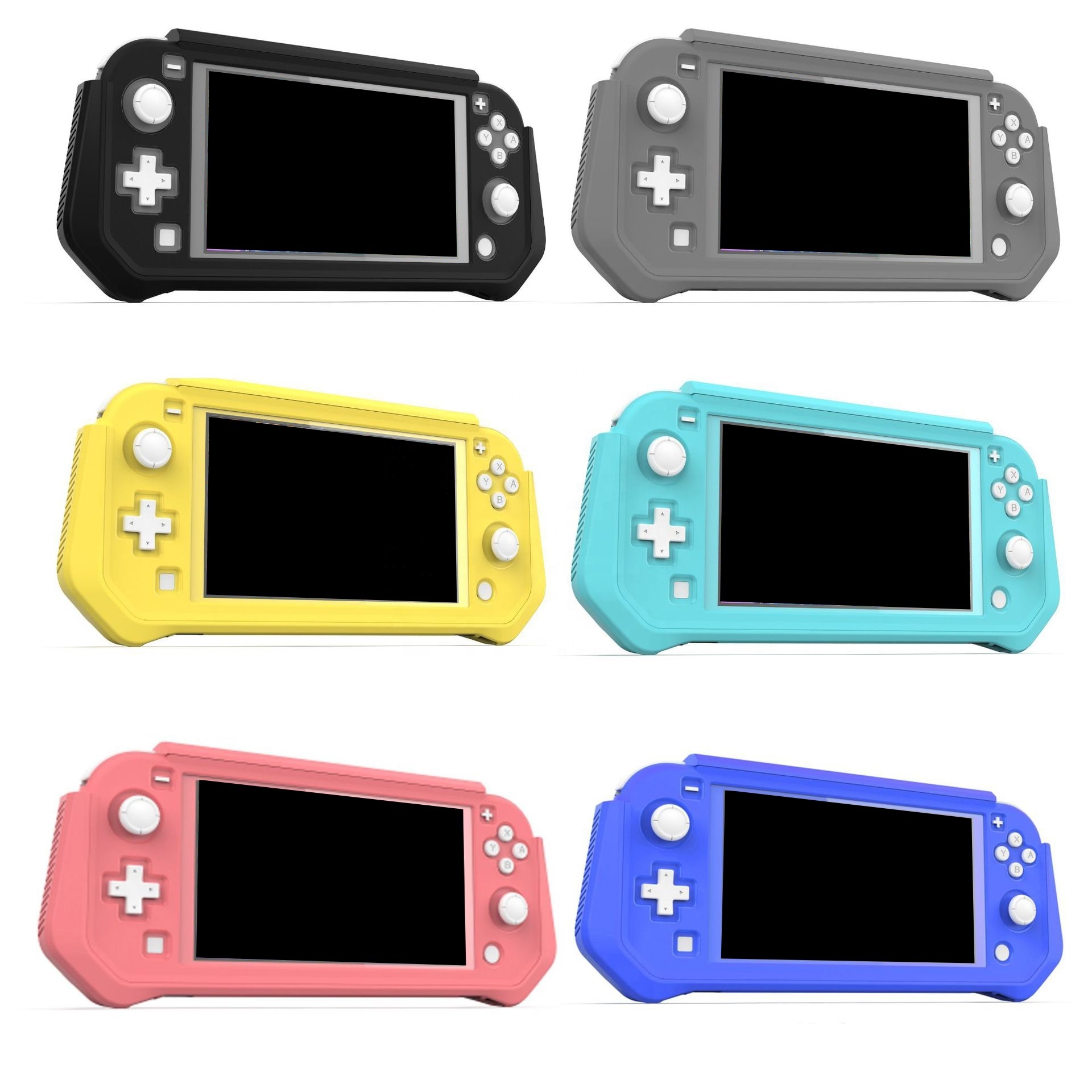 Switch Lite Shell | Thumb Grips Soft Tpu Case For Nintendo Switch Lite Protector