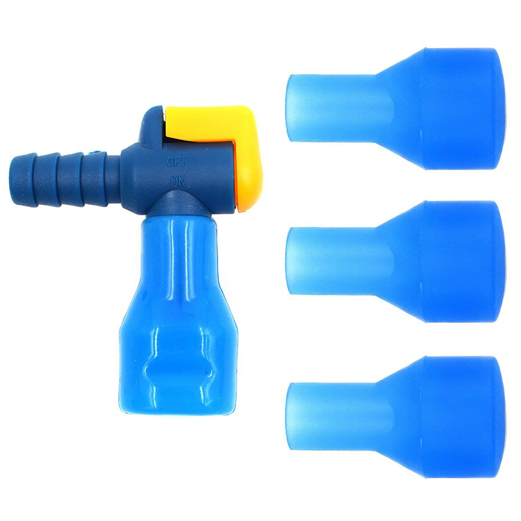 Drinking hydration bite valve silicone mouthpiece switch bite valve