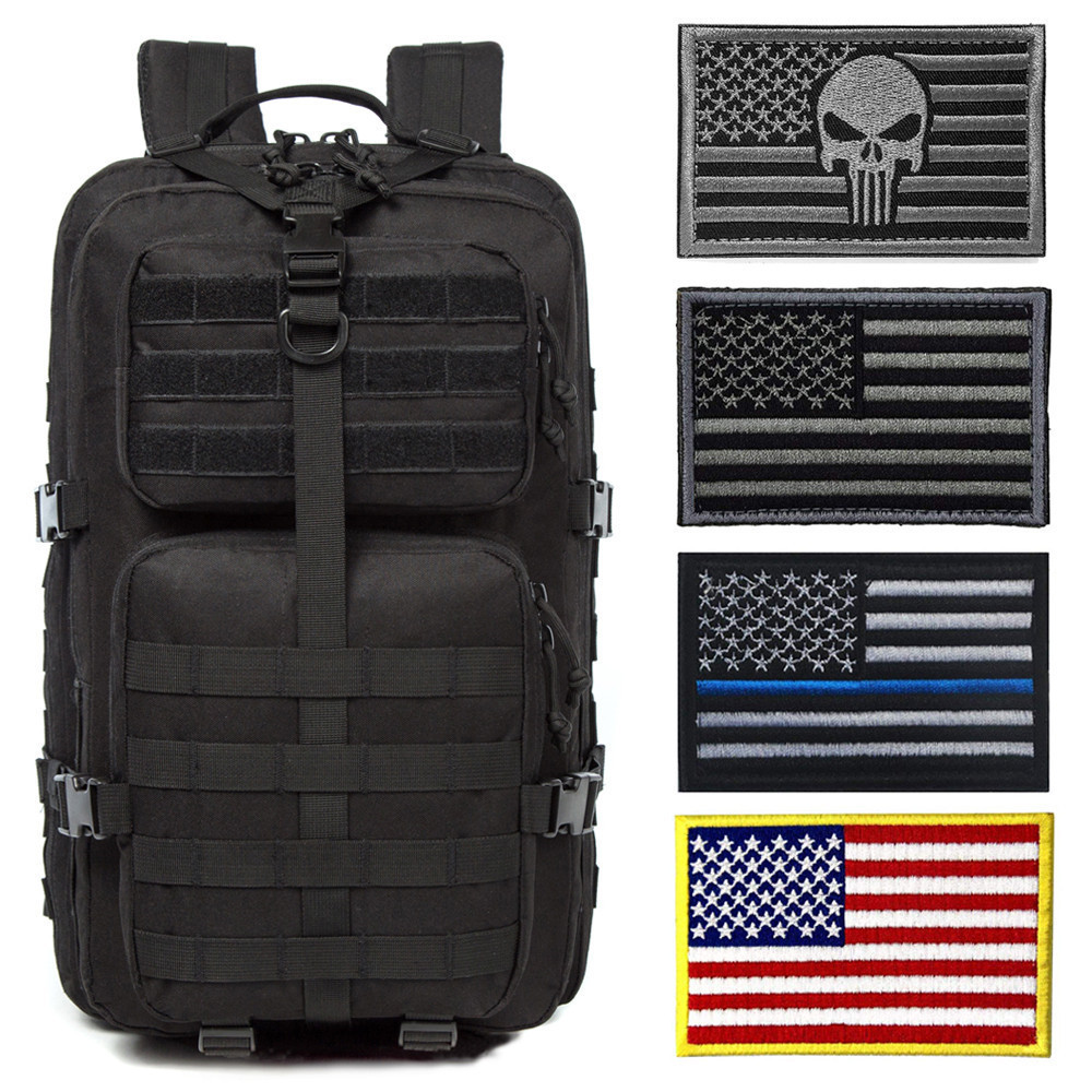 multi-purpose us molle gear molle pack tactical pack with Y belt & patch