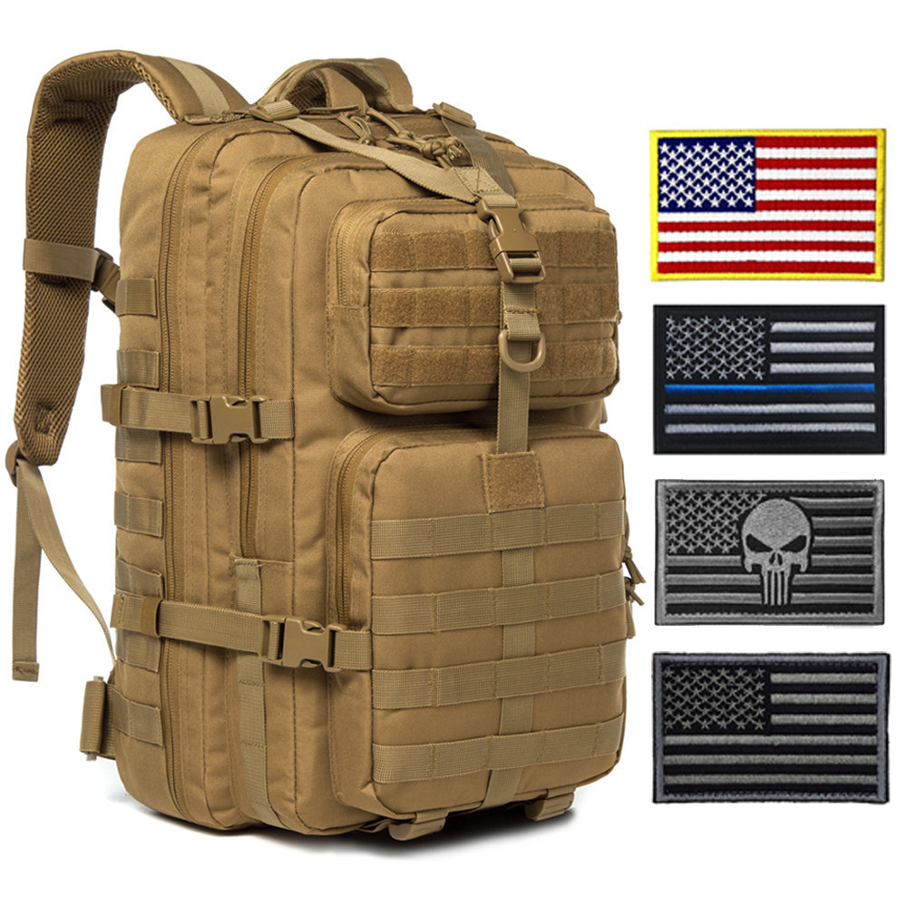 multi-purpose us molle gear molle pack tactical pack with Y belt & patch