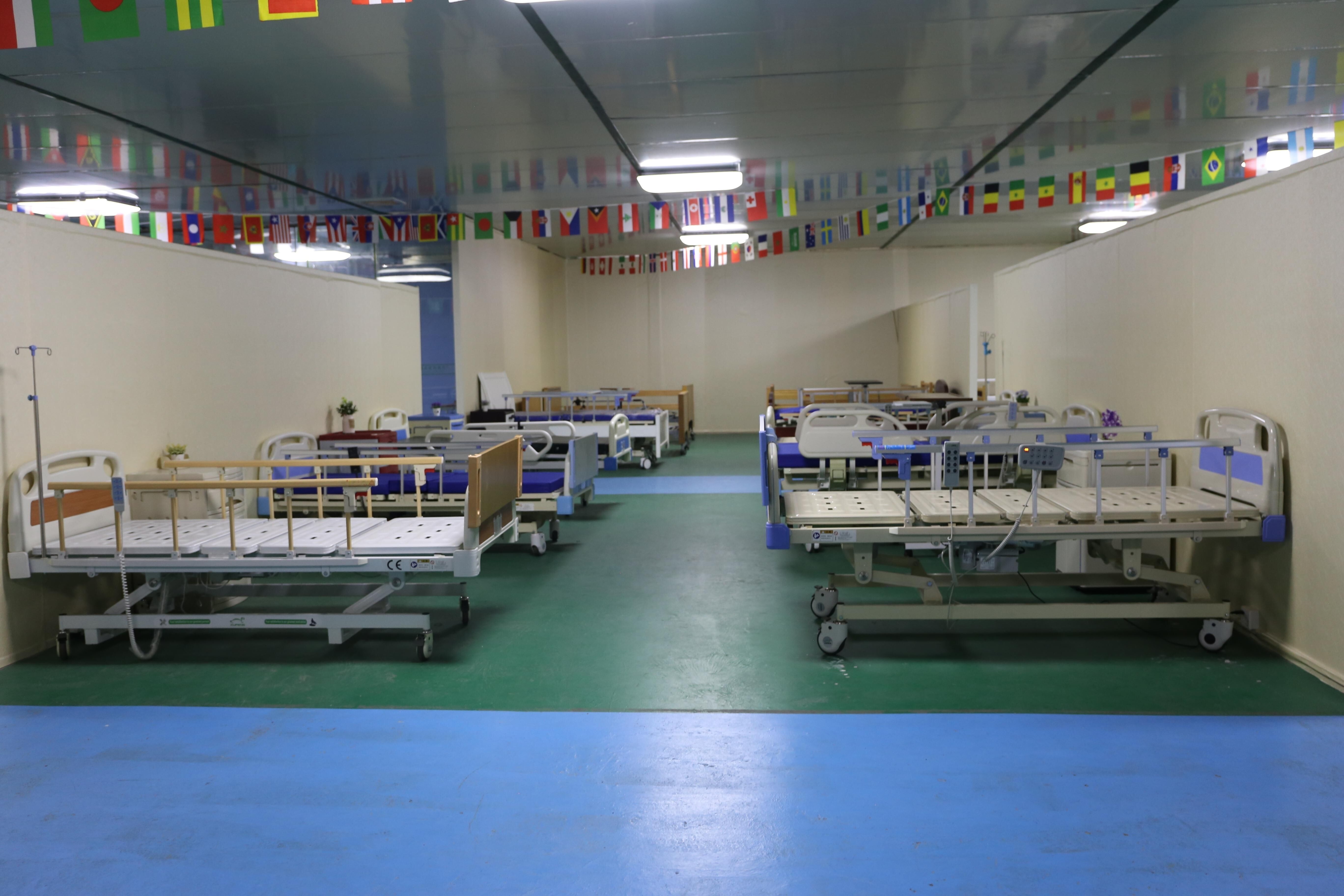 Environmental ergonomic design Hospital ICU patient bed high quality with low price NF802A