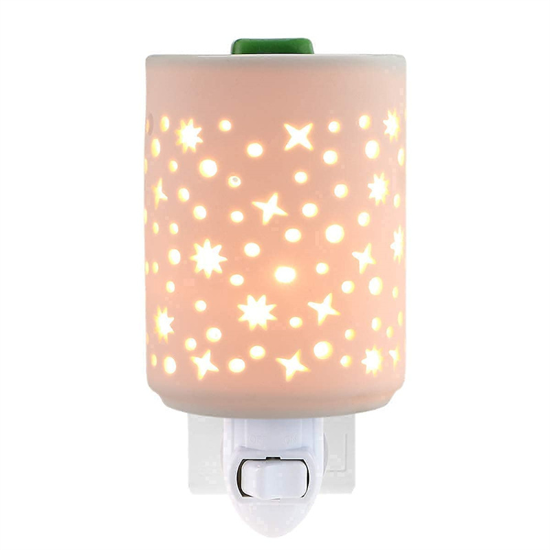 Pluggable Electric Candle Fragrance Warmer Night Light Plug-in for Warming Scented Candle Wax Melts and Tarts or Fragrance Oils