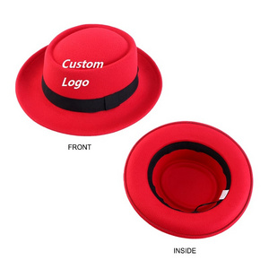 New Arrival Church Hats Unisex Gentleman Caps Wholesale Custom Logo Polyester Party Hats