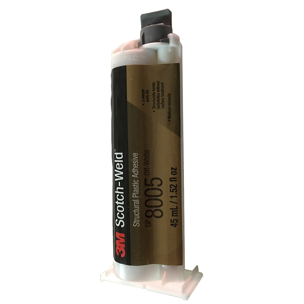 Impact Resistant Structural Adhesive 3M DP8005 Epoxy Resin AB Glue LSE Plastic PP PE TPE Metal Joining