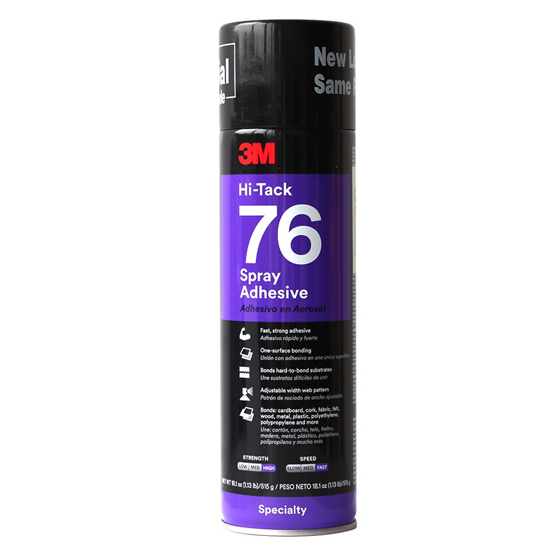 Spray Adhesive 3M Hi-Strength 90 Super 77 Hi-Tack 76 Multi Purpose 27 Foam Fabric 24 20 Aerosol Glue