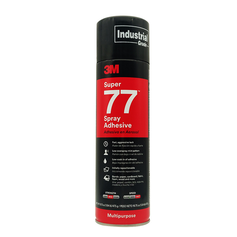 Spray Adhesive 3M Hi-Strength 90 Super 77 Hi-Tack 76 Multi Purpose 27 Foam Fabric 24 20 Aerosol Glue