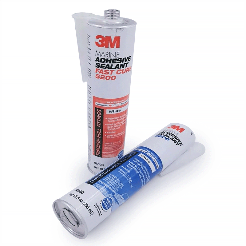 Marine Adhesive Sealant 3M 5200 Fast Cure Glue Boat Yacht Repair Caulking Sealing