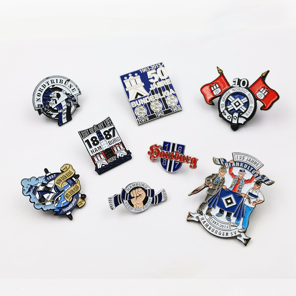 Oneway manufacturer souvenir gift custom clothing cheap metal hard /soft enamel lapel pin badge holder & accessories