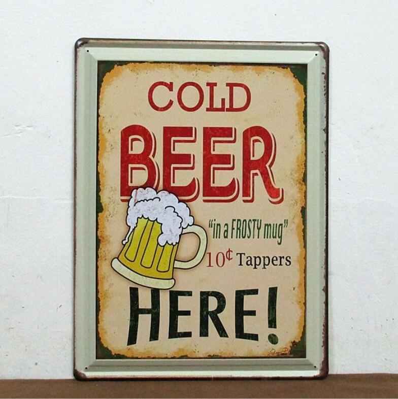 Custom Design Embossed Metal Sign Vintage Metal Sign Retro Metal Poster Custom Tin Sign Wholesale for Bar Garage Wall Decoration