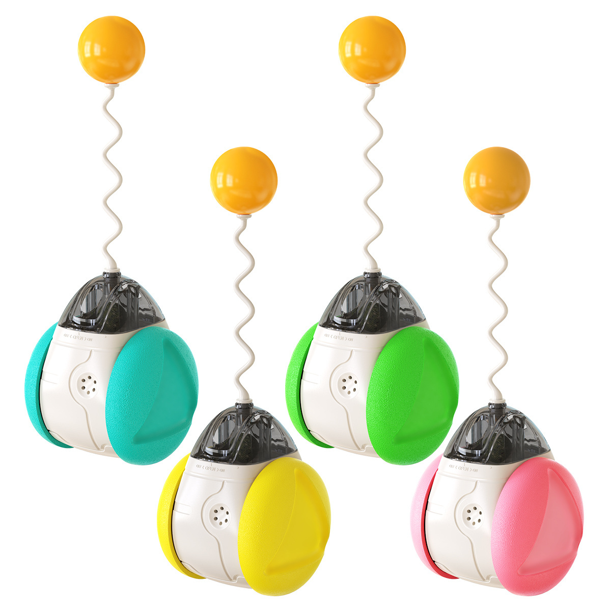 Multifunctional Fun Vocal Balanced Car Interactive Cat Toy Balanced Cat Chasing Toy