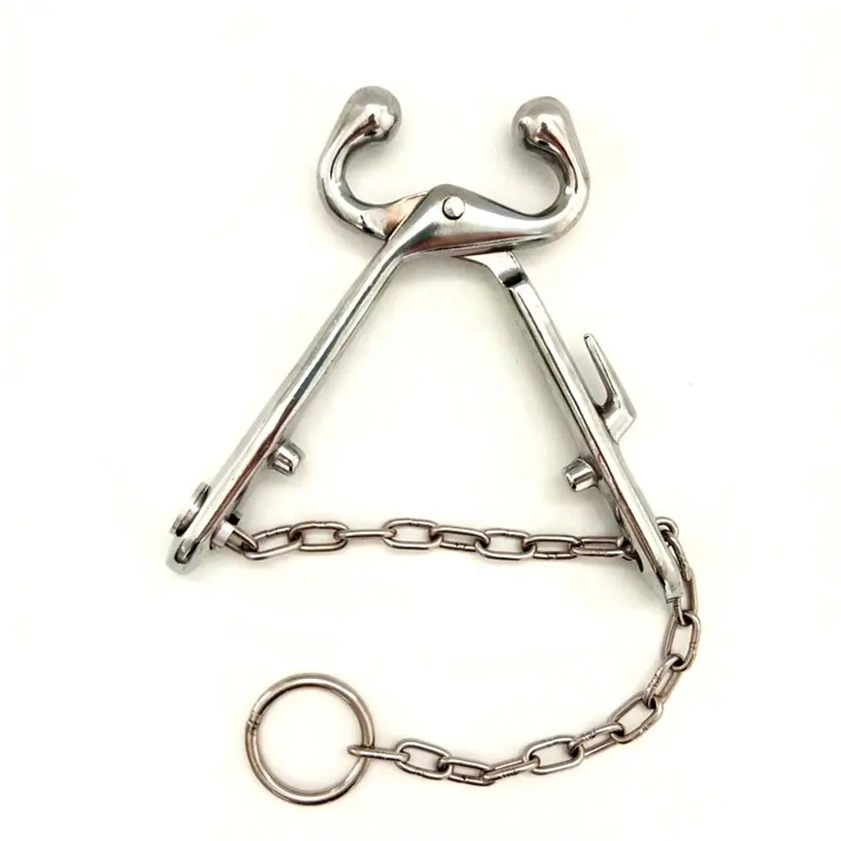 Bull Nose Ring Veterinary Instruments Without Chain Nose Pliers Animal Use Equipment Customized