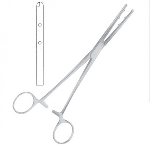 EMMET Sponge And Dressing Forceps 23cm Straight And Curved/Surgery Forceps/Medical Clump Forceps