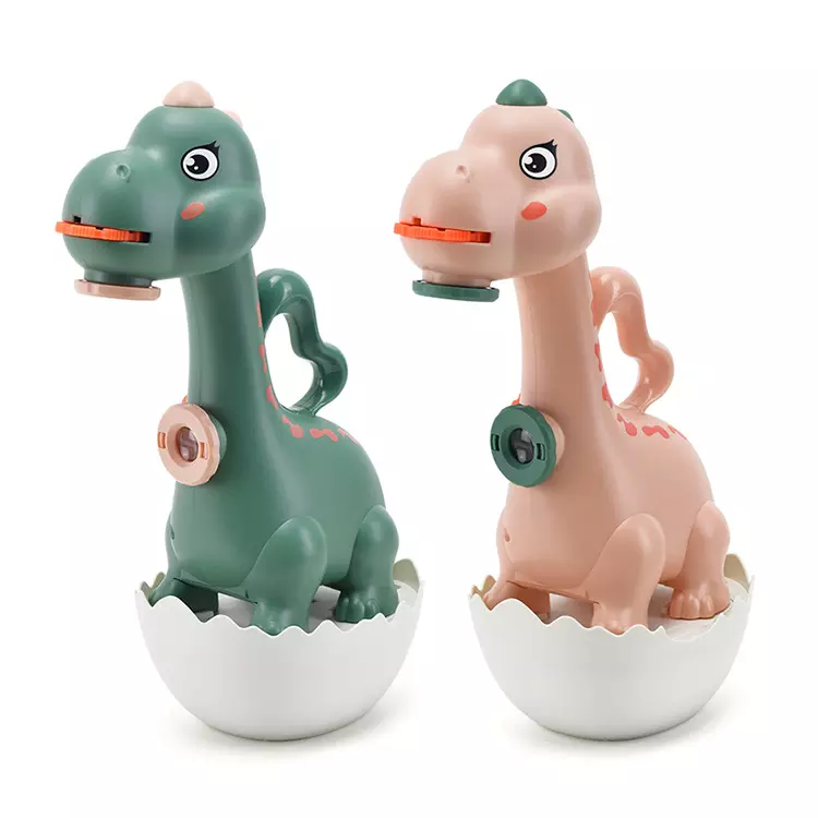 Multi-Function Educational cute dinosaur flashlight projection painting cognition toys Learning Drawing Toy