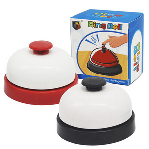 Table Games Bar bell Hand Press Children' Games Toys Dinner Call Bell Hotel Restaurant Bar Ring Service Bell