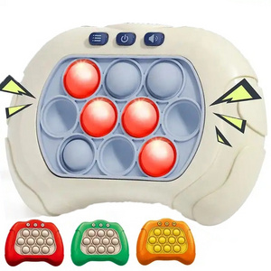 Bubble light up popping Funny break through game machine sensory game Pop push it electric bubble toys