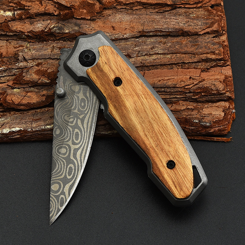 YZ0047 Wholesale Price Laser Engravable Pocket Knife Custom Logo Tactical Knife