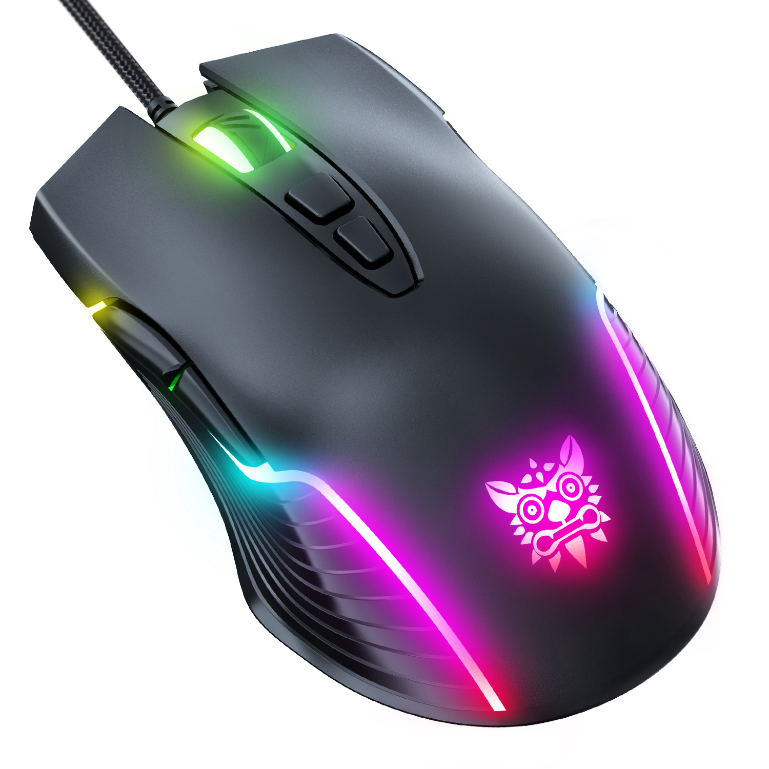 ONIKUMA CW905 Gaming Mouse ergonomic Machinery Game Light 6400 DPI Optical USB Wired Computer Mouse Game Mice