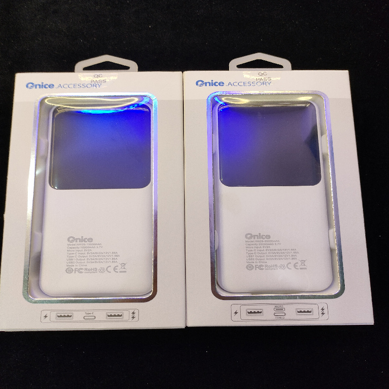 Portable 20000mAh power banks & power station outdoor fast charging 22.5W With LED charging display screen power bank