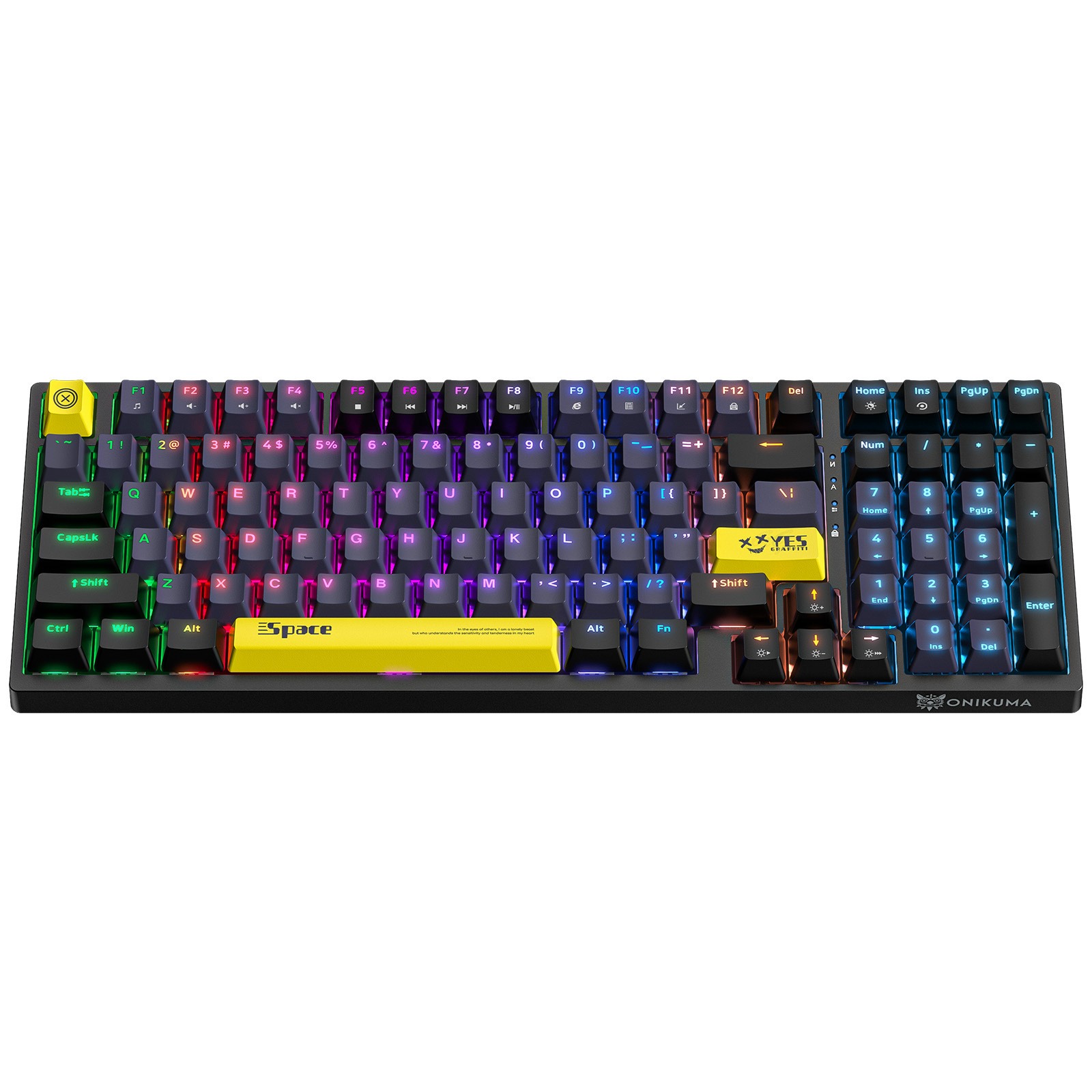 New Arrivals G38 Wired Mechanical Keyboard Gamer Wired Ergonomic Mini Gaming Keyboard Light Up LED Backlit Mechanical Keyboard