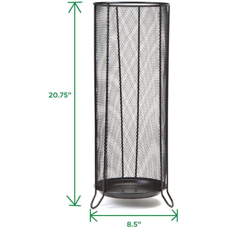 Oniya Metal Mesh Design Umbrella Stand Rack Holder Canes Walking Sticks For Home and Office