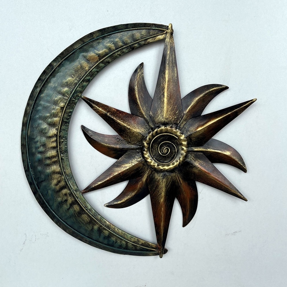 Oniya Metal Sun Wall Art  Moon Wall Decor 12