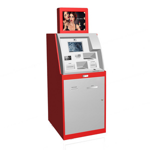 Kiosk Manufacturer Banking CDM ATM Kiosk Check Deposit Cash Deposit Machine Kiosk with Cash Dispenser