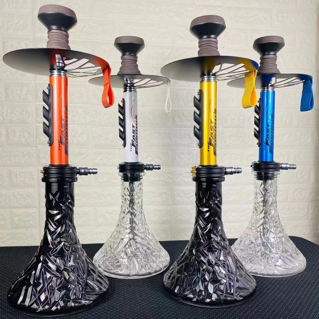 2023 El Bomber Hookah Aluminum Germany Design Shisha High Techno Hot Sale One Person Shisha El Bomber Shisha