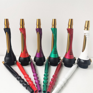 Wholesale Hookah Lounge Fancy alpha S Hookah shesha shisha Stainless Steel hokah shisha ALPHA S RUSSIAN hookah