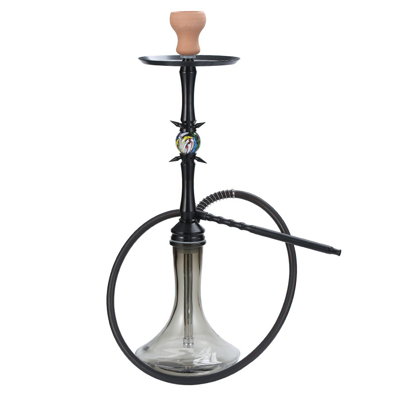 Wholesale Unique Large Aluminum Russian Hookah Sesha Hokaah 2021 Unique Hookah Shisha cheap-wholesale-hookahs Amy Deluxe