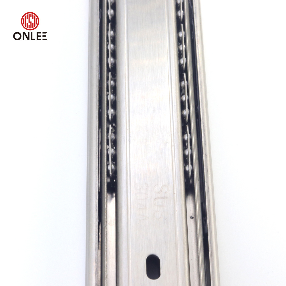 High Quality Furniture Hardware Ball Bearing Full Extension Smooth Sliding Heavy Duty Drawer Slides