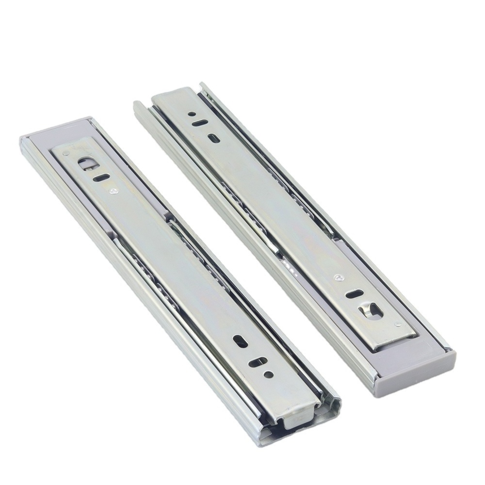 Soft close drawer slides   4512 Iron soft close telescopic hydraulic randomly stop hinge  Ball Bearing Slides Drawer Rails