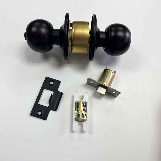 Entry Privacy Passage Hotel Round Deadbolt Ball Door Lock Lever Master Key Knob Lock Tubular Lock