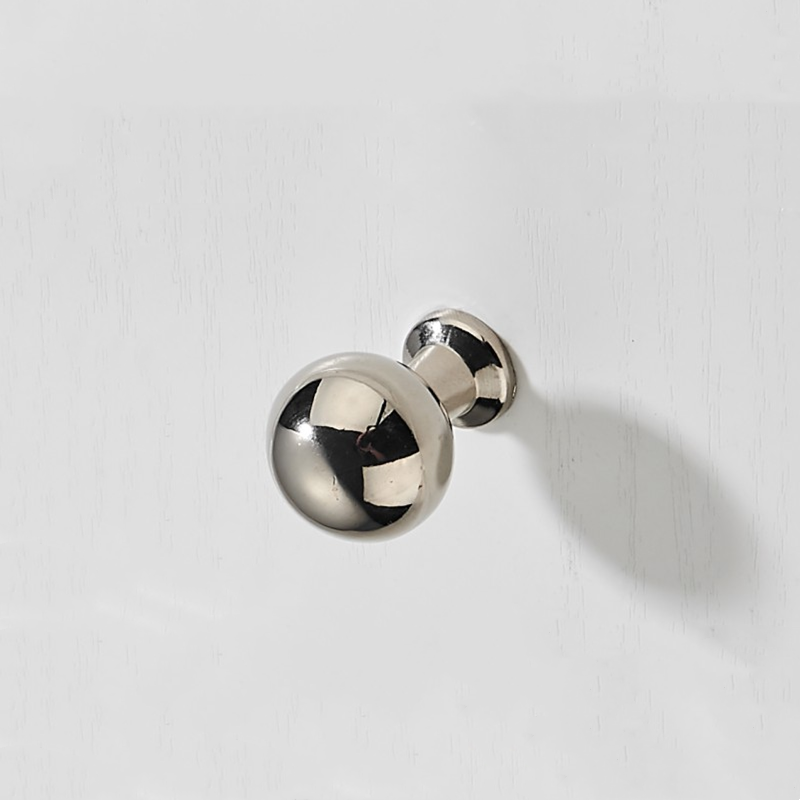 modern unique kitchen cabinet knobs furniture ball knob zinc round ball drawer knob