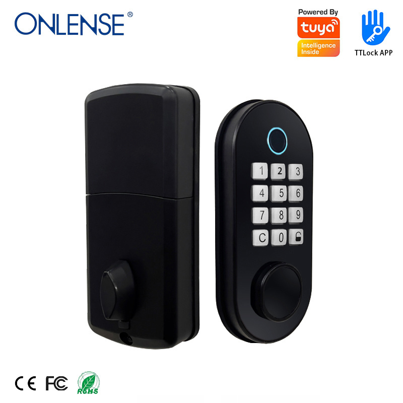 Digital TTLOCK App Fingerprint Deadbolt Smart Keyless Keypad Card Door Lock