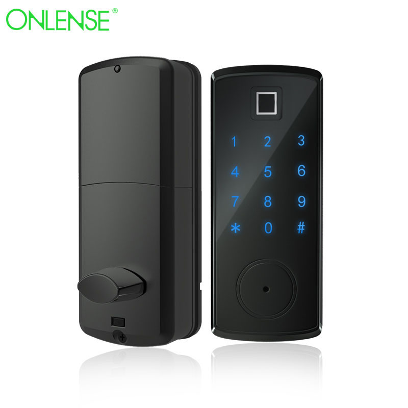 Automatic High Security Smart Rim Door Lock Electric Keypad Safety Keyless Code Rim Lock