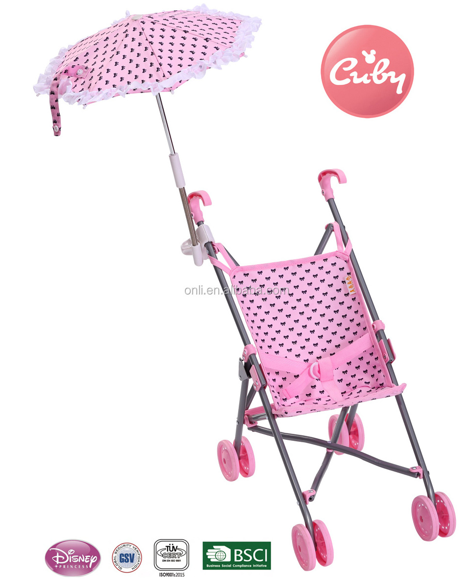 baby toy silver cross stroller umbrella doll buggy