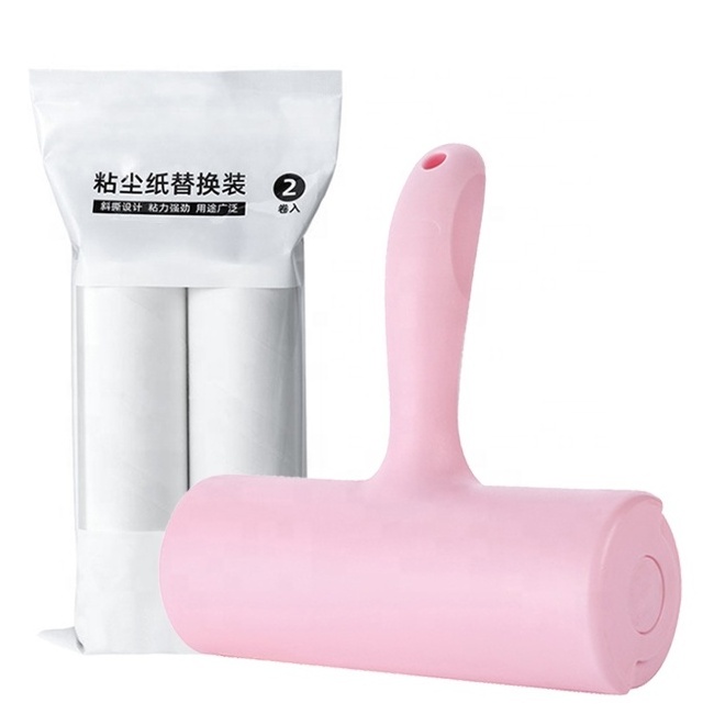 Travel Portable Home Clothes Pet Hair Remover Roller Removing Dog Pet Lint Roller Sticky With Refills