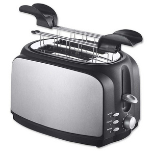 stainless steel popup bread sandwich commercial big bun toaster commercial electric