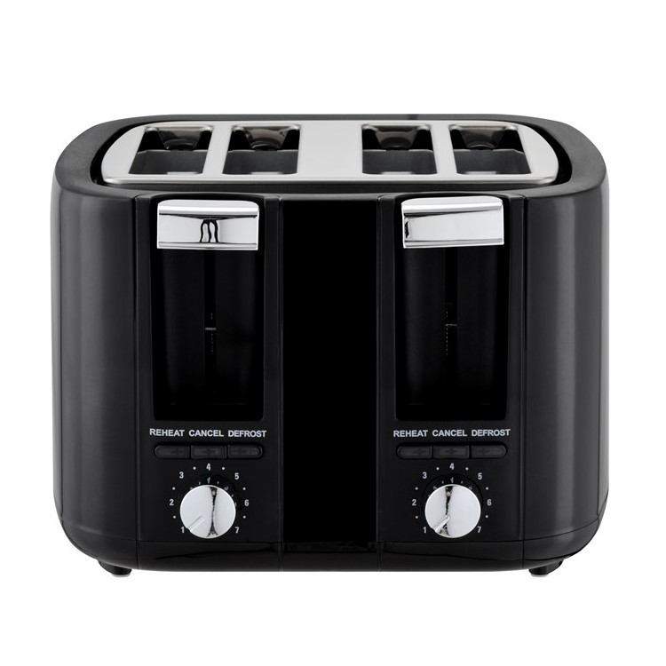 Household custom multi function burner breakfast toster automatic bun electric sandwich bread toaster 4 slices