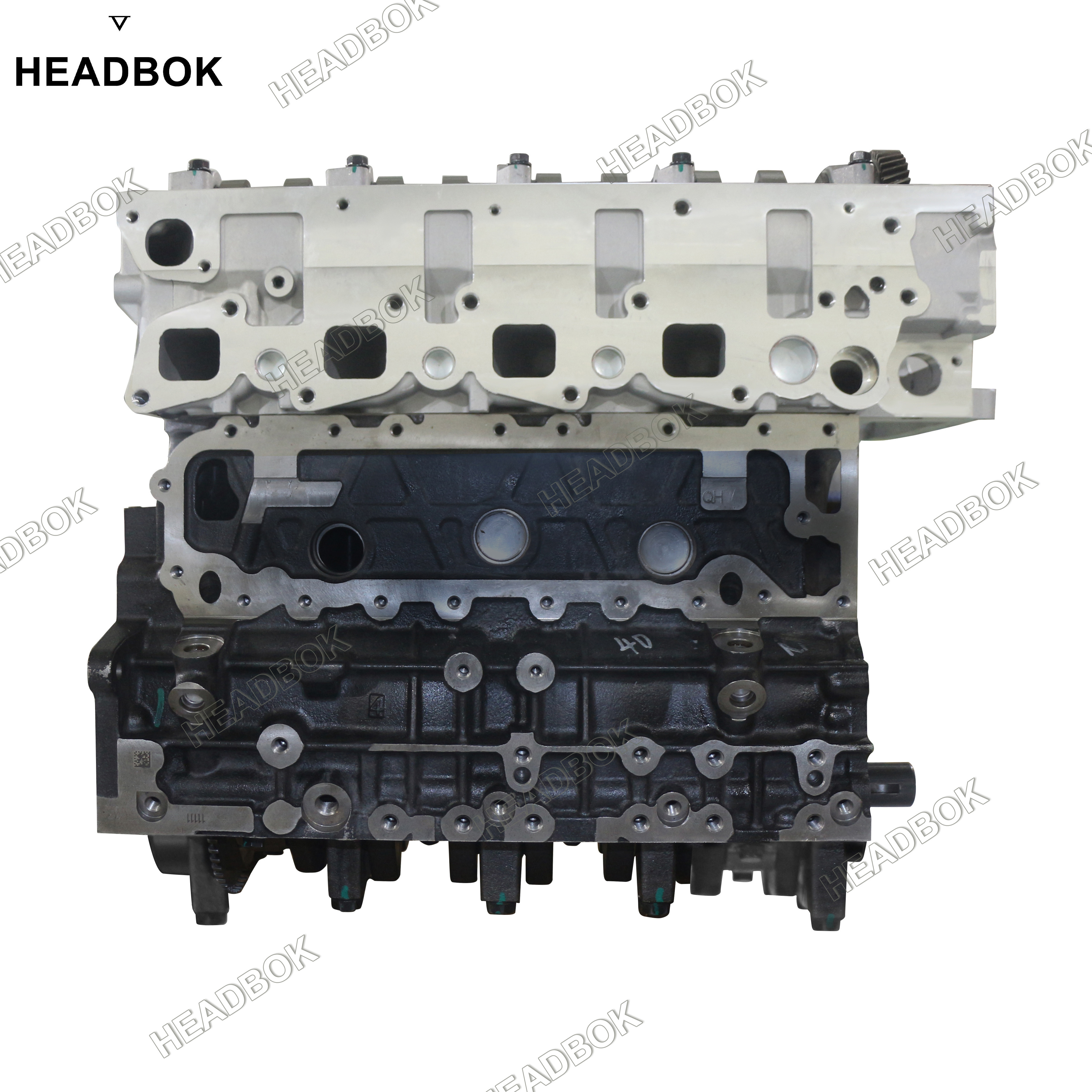 HEADBOK Engine 3.0L 4JJ1 4JJ1-TX Auto Part Complete Car Bare Engine Long Block Assembly for Isuzu DMAX MU-7 Truck