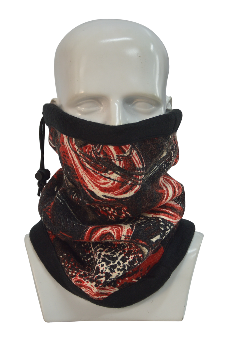 Winter Face Mask Beanie Hats Scarfs Snood Polar Fleece Neck Warmer