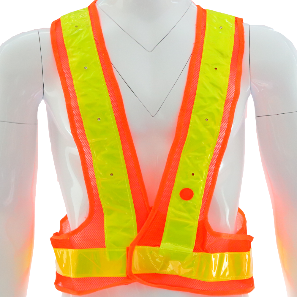 Factory Direct Sell High Quality LED Vest For Working Night Running LED Reflective Safety Vest