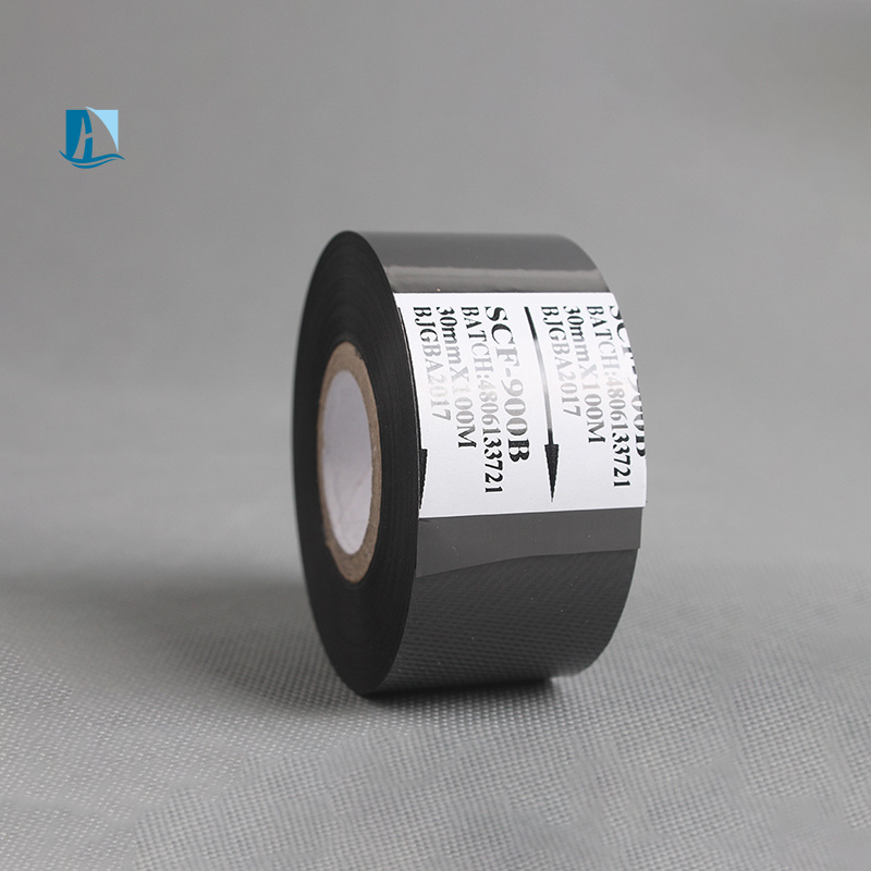 Factory Price 30mm * 100m LC1 New Black Thermal Transfer Ink Ribbon for Printer Date Batch